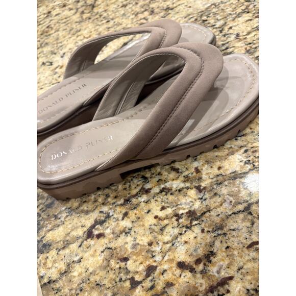 Donald Pliner Barbera Women's Sandals Taupe Size 8.5 - Picture 5 of 7